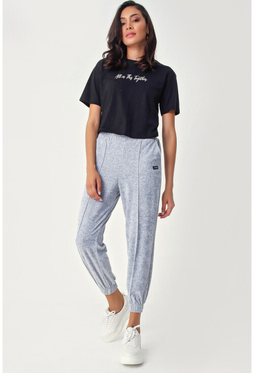6491 Kadife Jogger Pantolon
