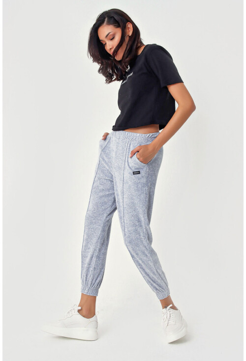 6491 Kadife Jogger Pantolon
