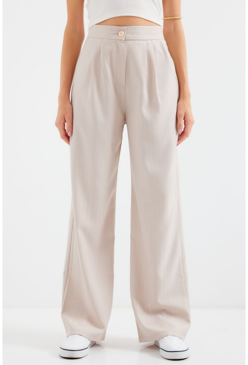 6638 High-Waist Palazzo Pants