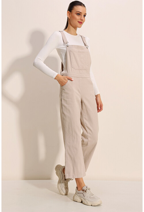 7024 Denim Salopet Tulum