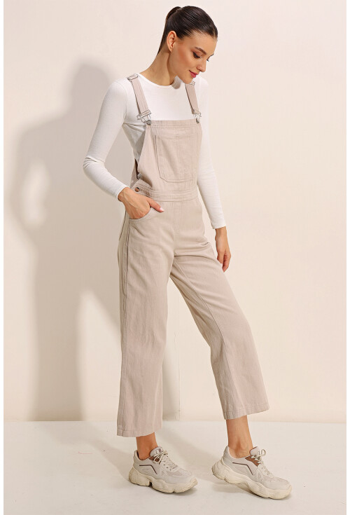 7024 Denim Salopet Tulum