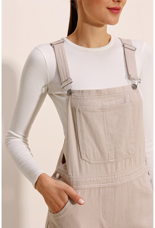 7024 Denim Salopet Tulum