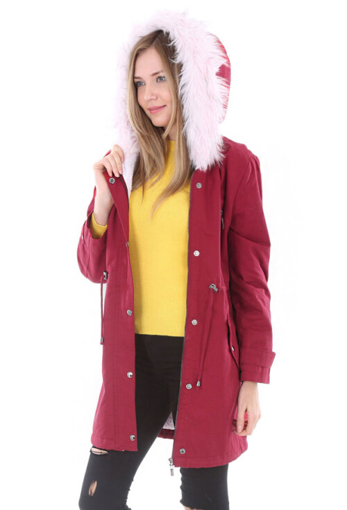9063 Peluşlu Kaban