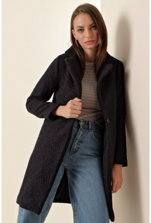9082 Oversize Kaşe Kaban