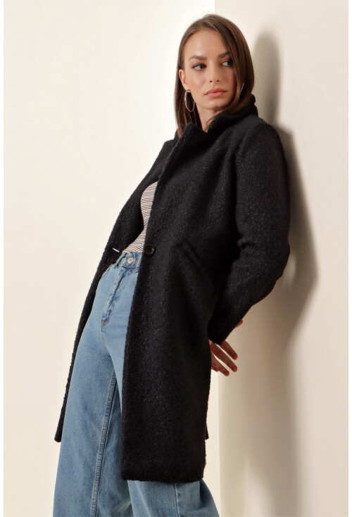 9082 Oversize Kaşe Kaban
