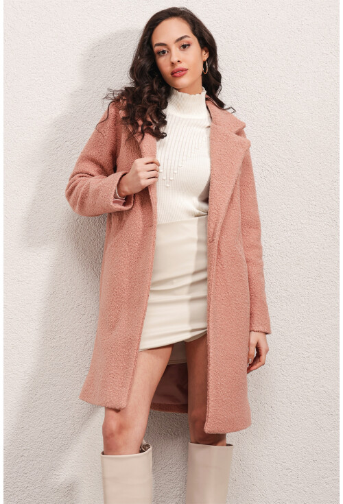 9082 Oversize Kaşe Kaban