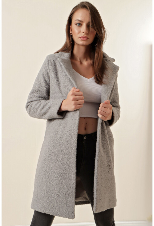 9082 Oversized Wool Coat