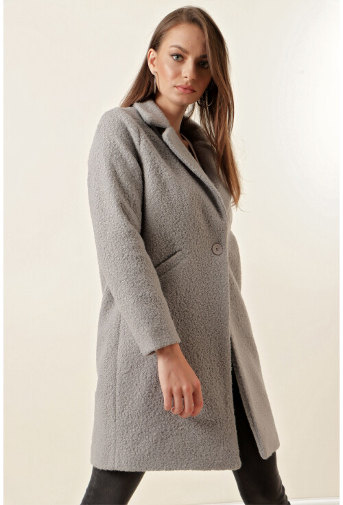 9082 Oversized Wool Coat