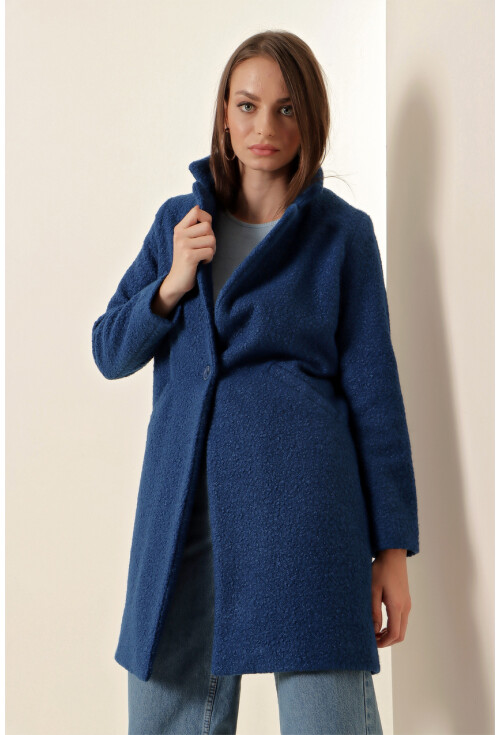 9082 Oversize Kaşe Kaban