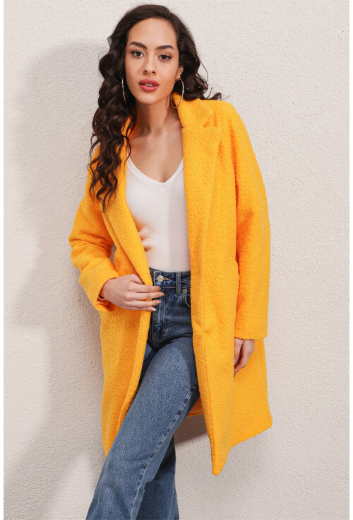 9082 Oversize Kaşe Kaban