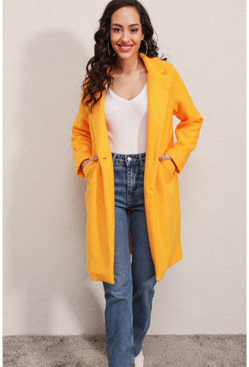 9082 Oversize Kaşe Kaban