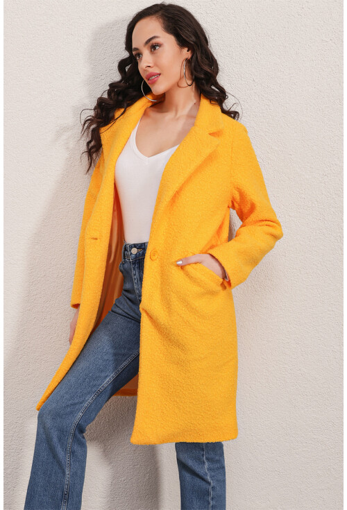 9082 Oversize Kaşe Kaban
