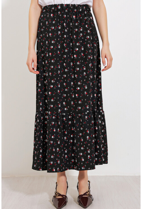 1886 Long Knit Skirt