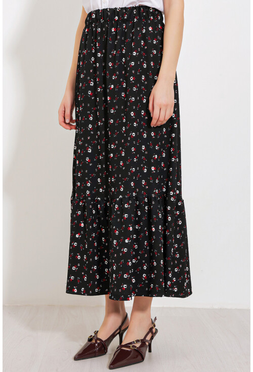 1886 Long Knit Skirt