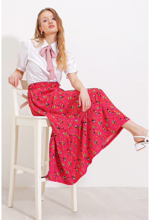 1886 Uzun Örme Etek