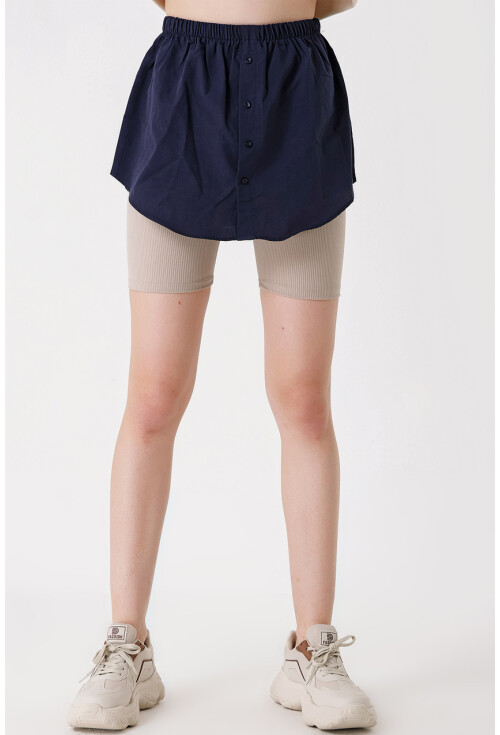 1888 Sweatshirt Ve Kazak Altı Gömlek Etek