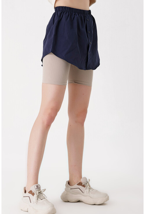 1888 Sweatshirt Ve Kazak Altı Gömlek Etek