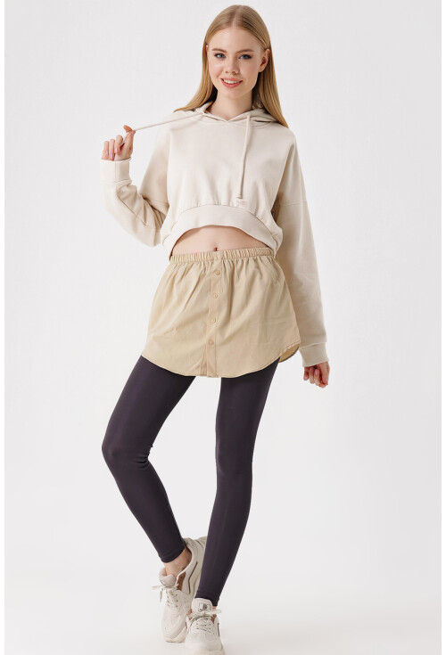1888 Sweatshirt And Sweater Under Skirt