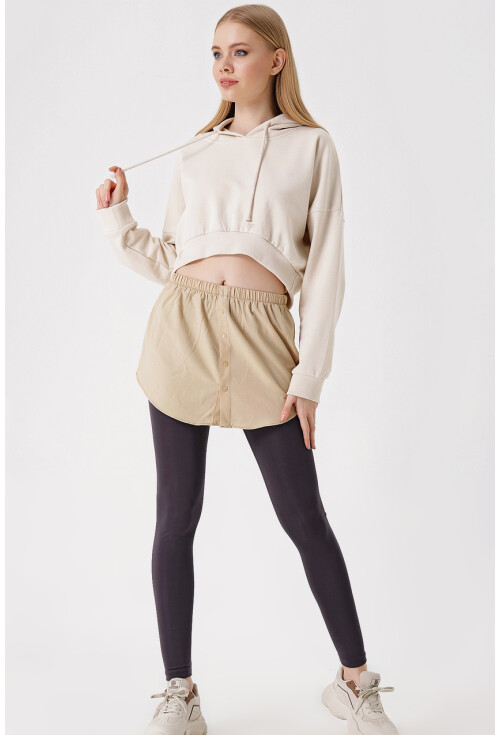 1888 Sweatshirt And Sweater Under Skirt