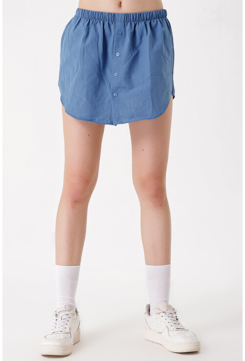 1888 Sweatshirt Ve Kazak Altı Gömlek Etek