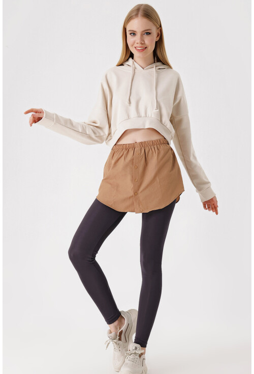 1888 Sweatshirt And Sweater Under Skirt
