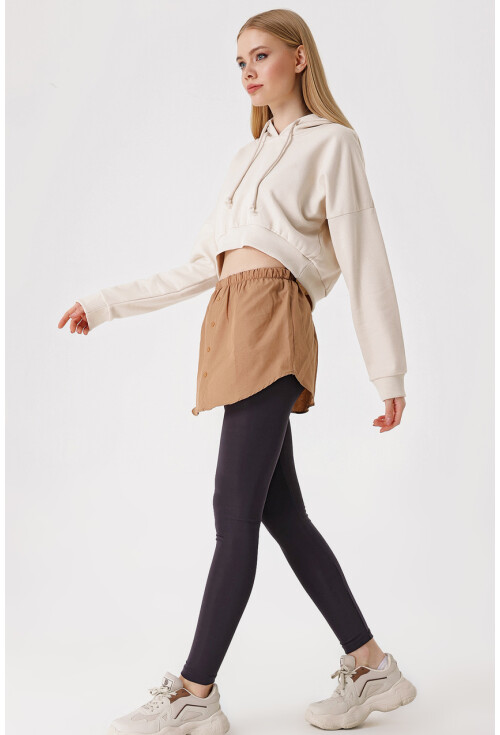 1888 Sweatshirt And Sweater Under Skirt