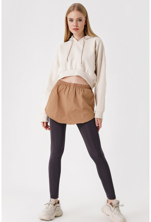 1888 Sweatshirt And Sweater Under Skirt