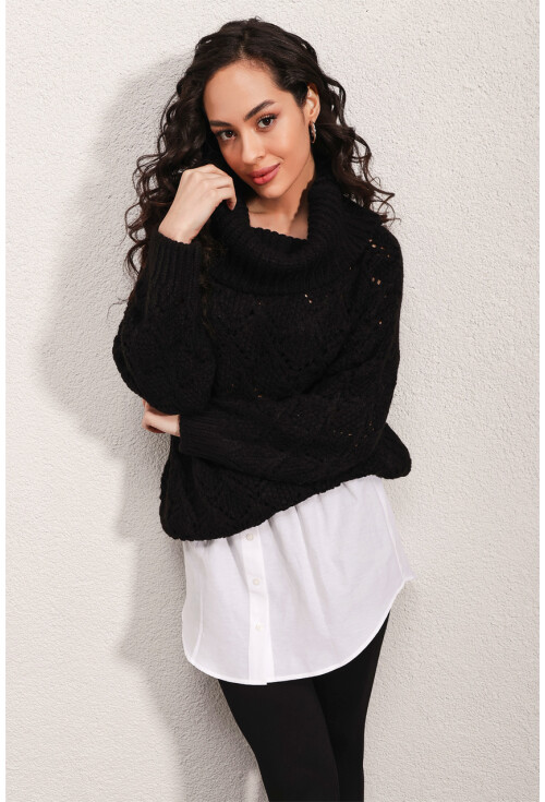 1888 Sweatshirt Ve Kazak Altı Gömlek Etek