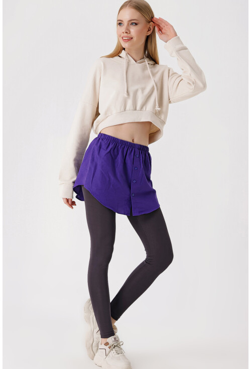 1888 Sweatshirt And Sweater Under Skirt