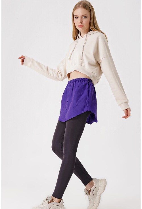 1888 Sweatshirt And Sweater Under Skirt