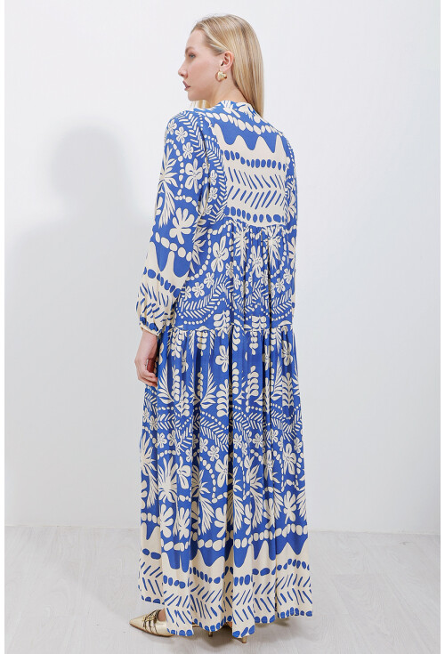 2423 Authentic Patterned Dress