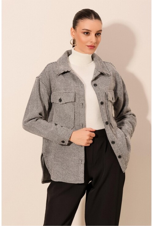 3958 Oversized Lumberjack Shirt