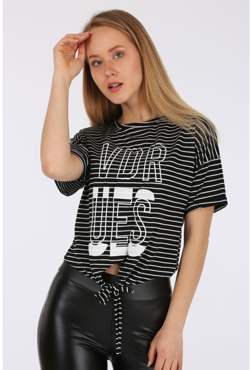4292 Vdr Baskılı T-Shirt