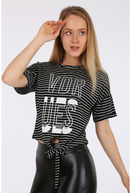 4292 Vdr Baskılı T-Shirt