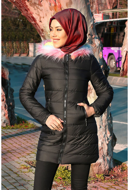 5053 Kürklü Şişme Mont