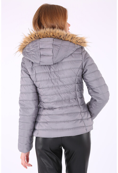 5083 Kapşonlu Şişme Mont