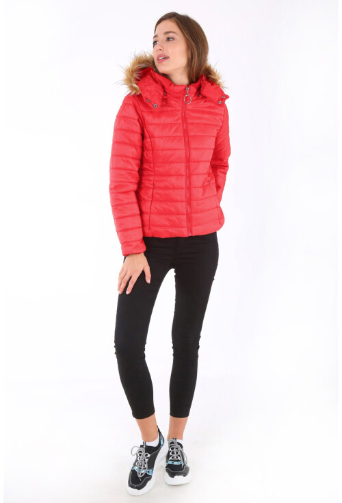 5083 Kapşonlu Şişme Mont