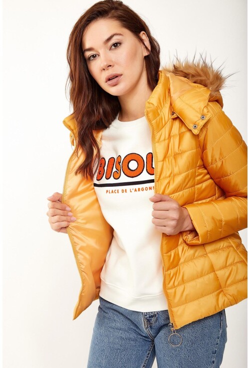 5083 Hooded Puffer Coat