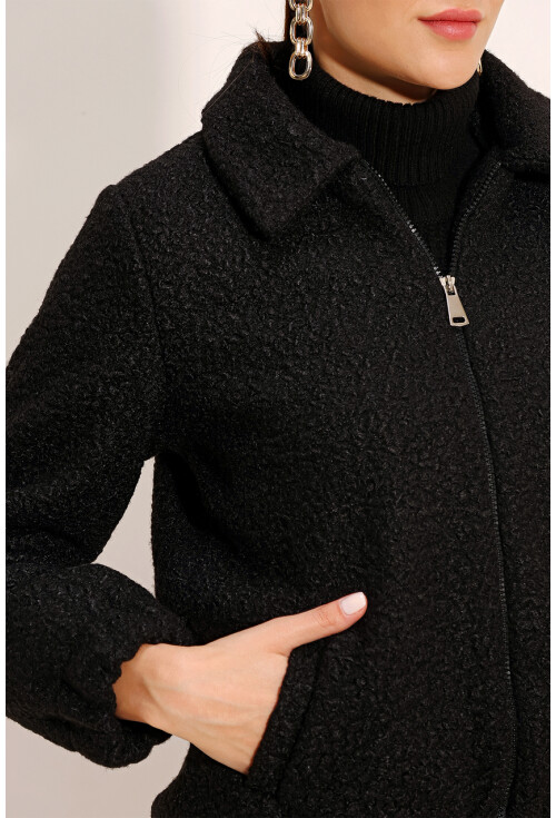 5175 Oversized Boucle Jacket