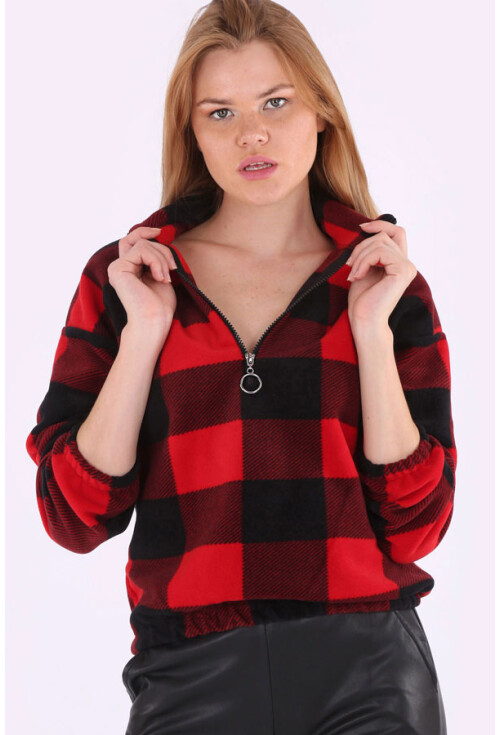 55300 Etnik Desen Sweatshırt