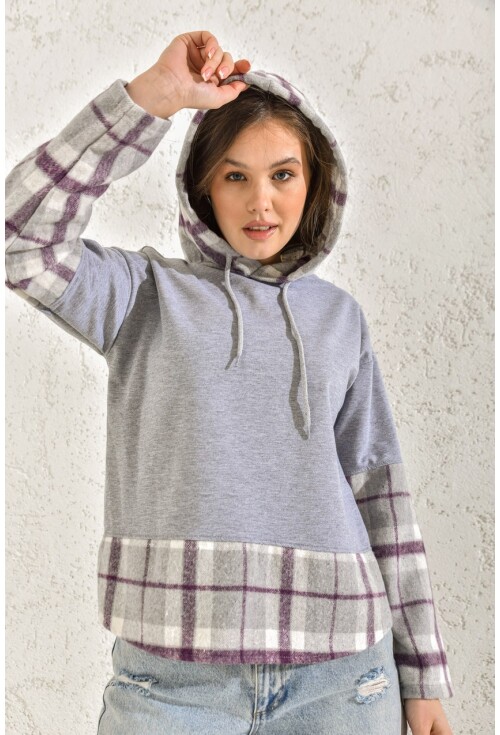 55381 Kapşonlu Sweatshirt