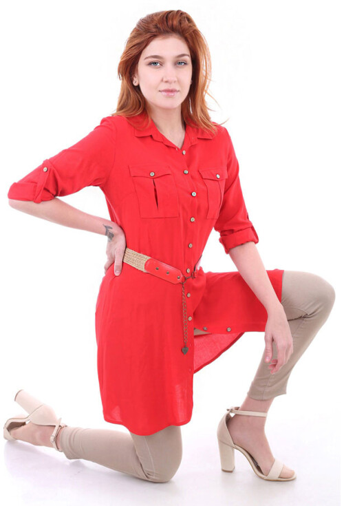 5600 Safari Cep Tunik