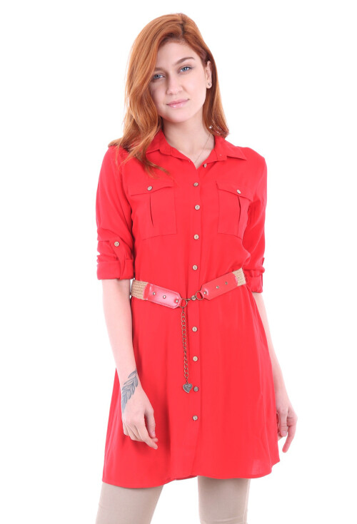 5600 Safari Cep Tunik