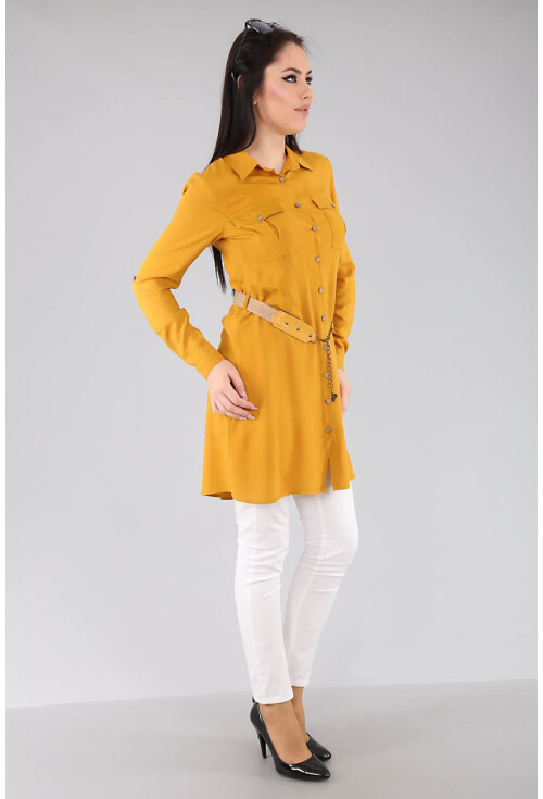 5600 Safari Cep Tunik