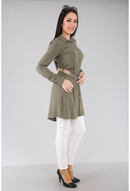 5600 Safari Cep Tunik