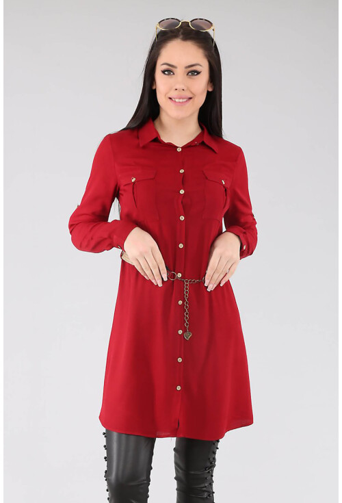5600 Safari Cep Tunik