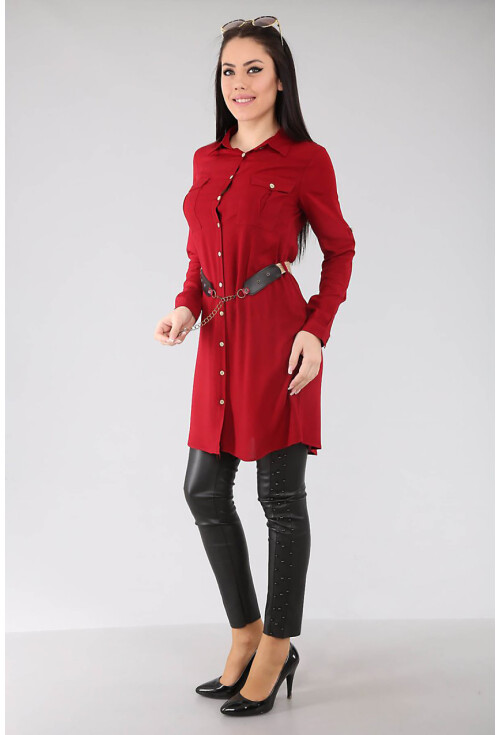 5600 Safari Cep Tunik