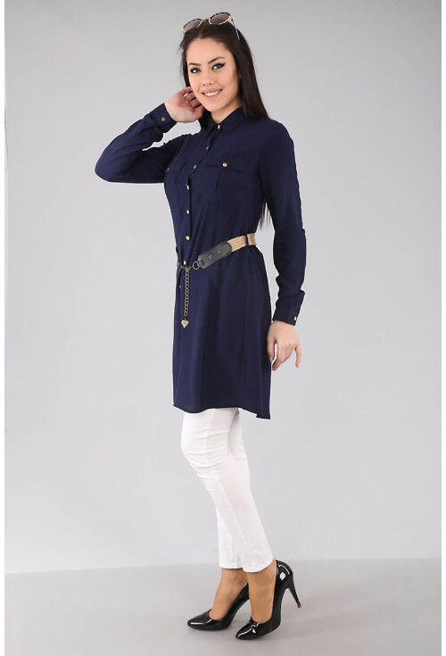 5600 Safari Cep Tunik