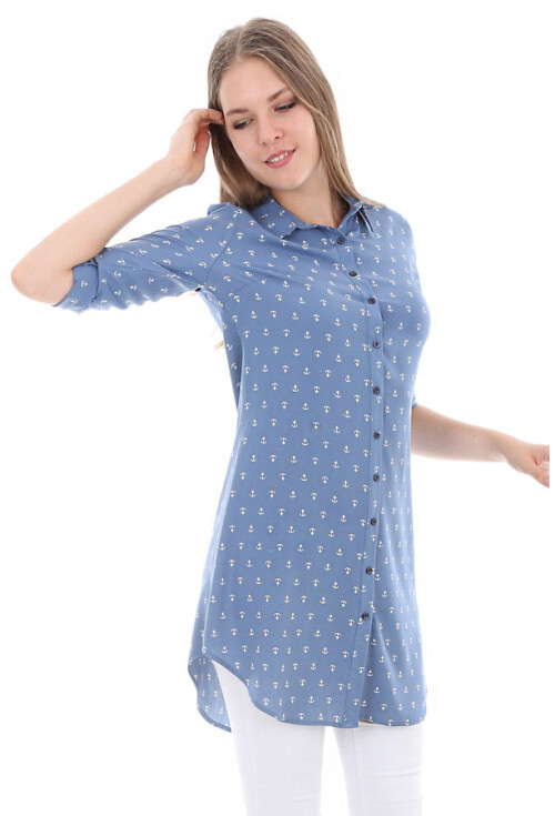 5666 Desenli Tunik