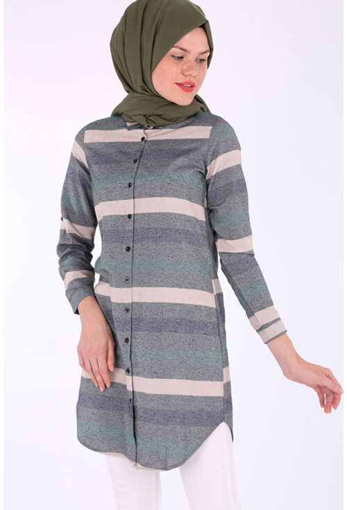 5683 Pamuklu Tunik Boy Gömlek
